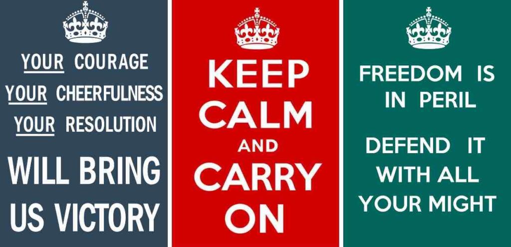 Keep Calm and Carry On