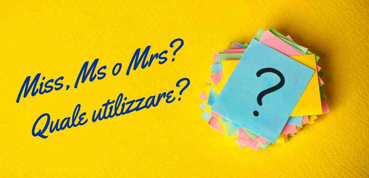 Miss, Ms or Mrs