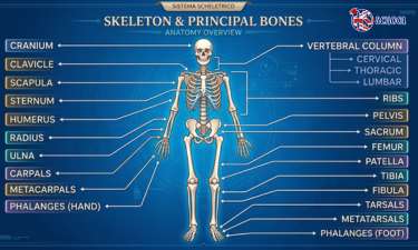 parti del corpo umano in inglese